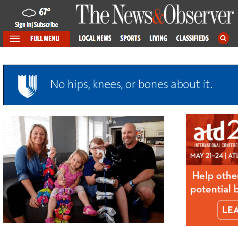 Clayton man pitches invention on NBC’s ‘Today’