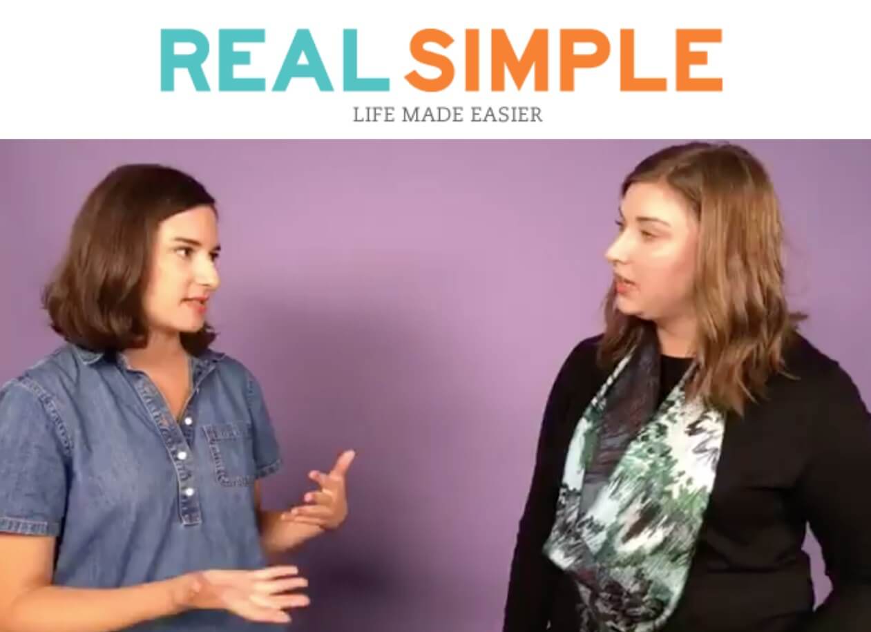 Real Simple Magazine features SockDock on Facebook LIVE